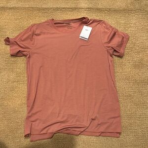 Dri-fit Yoga Pink Crew Neck T-Shirt
